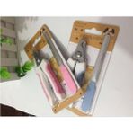 Hanyang Pembe M Kedi Tırnak Makası Tırnak Törpüsü Seti Köpek Tırnak Kesici Evcil Hayvan Makası Çelik Bakım Makası Makaslar Pençe Trim Temizleme Aracı (Yurt Dışından) - Renkli