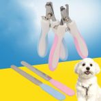Hanyang Rastgele Gönderilen 12 cm x 9 cm Büyük Pet Ayak Bakımı Paslanmaz Çelik Köpekler Kediler Pençe Tırnak Makası Kesici Tırnak Törpüsü Taşınabilir Makas Trim Çiviler Evcil Hayvan Ürünleri (Yurt Dışından) - Renkli