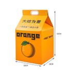 Hanyang Turuncu 33X33X52 Kedi Tırmalama Tahtası Kutusu Karton Yavru Oluklu Ev Scratcher Kediler Için Eğitim Taşlama Pençe Oyuncaklar Pet Rahat Mağara Yuva Kapalı (Yurt Dışından)