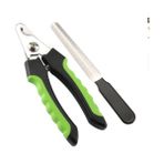 Hanyang Yeşil Tırnak Törpüsü ile L Profesyonel Pet Köpek Tırnak Makası Kesici Paslanmaz Çelik Bakım Makas Clippers Hayvanlar Kediler Için Kilit Boyutu S M (Yurt Dışından) - Renkli