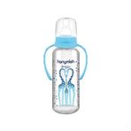 Hanymish 0-6 Ay 240 ml Kulplu Mavi Biberon