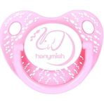 Hanymish 119 Tiny No:2 Pembe 6-18 Ay Silikon Damaklı Emzik