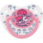 Hanymish HanymishMini Silikon Damaklı Emzik No: 2 Pembe - Renkli - 0 - 3 Yaş