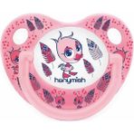Hanymish HanymishTiny Silikon Damaklı Emzik No: 2 Pembe - Renkli - 0 - 3 Yaş
