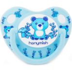 Hanymish HanymishTiny Silikon Damaklı Emzik No: 3 Mavi - Renkli - 0 - 3 Yaş
