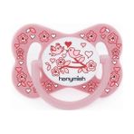 Hanymish Happy Silikon Damaklı Emzik - 0 - 6 Ay - Pembe