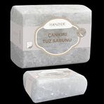 Hanzade Bitkisel Çankırı Tuz Sabunu 300-350 Gr Zengin Mineralli Doğal Saf Çankırı Kaya Tuzu Sabunu