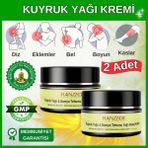 Hanzade Bitkisel Kuyruk Yağlı & Bamya Tohumu Yağı Masaj Kremi 100 Ml X 2 Adet