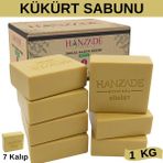 Hanzade Doğal El Yapımı Hatay Kükürtlü Sabun Kükürt Sabunu 1 Kg