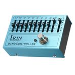 Hanzete 10-Band EQ Gitar Efekt Pedalı Mi Gitar Ekolayzır Gitar Bas iç Gerçek Baypas ile Alümyum Alaşımlı Gövde - BAND KONTROLÖRÜ