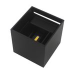 Hanzete AC85-265V 12W Sıcak Beyaz LED Duvar Lambası Alüminyum IP65 Suya Dayanıklı Ayarlanabilir Işın Açısı Dış Mekan Aydınlatması Yatak Odası Oturma Odası Tema Restoran Galeri Merdiven Duvarlar Patio