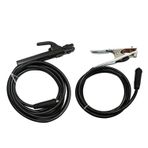 Hanzete AC/DC kaynak makinesi aksesuarları, kaynak kolu, tel kelepçe seti, hızlı bağlantı, MMA-250 kaynak makinesine uygun, 220V ev metal mini manuel kaynak makinesi, DC kaynak makinesi