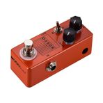Hanzete D250X Mini Elektro Gitar Overdrive Preamp Effect Pedal 2 Modeller Full Metal Shell True Bypass