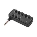 Hanzete Gitar Amfisi Mini Amfi Taşınabilir Kulaklık Gitar Amfisi Elektro Gitar Müzik Aleti için Tak ve Çalıştır 3 Dahili Hoparlör Simülasyonları OTG Dahili Kayıt