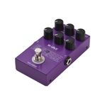Hanzete Gitar ELEMENTAL Gecikme Efekt Pedalı TIME/9 Gecikme Efekt Tipi/FEEDBACK/MIX/PARAM/MOD Düğmesi DC 9V 6.35mm Giriş/Çıkış Arayüzü Elektro Gitar TAP ve HOLD Modlu ELEMENTAL Gecikme Efektörü