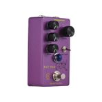 Hanzete MAD COW Gitar Distorsiyon Efektleri Pedalı KAZANÇ/VOL/TONE/VINT/MOD/4-Mode Düğmesi DC 9V 6.35mm Giriş/Çıkış Arayüzü Elektro Gitar Distorsiyon Efektörü, Gerçek Bypass ile