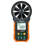 Hanzete PEAKMETER El Anemometre Taşınabilir Rüzgar Hızı Ölçer CFM Metre Rüzgar Göstergeleri Hava Akış Termometre Hava Veri Toplama için LCD Arka ile Açık Havada Yelken Sörf Balıkçılık