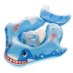 Hanzete Şişme Bebek Yüzme Şamandıra Bebek Yüzme Şamandıra Halkası Sevimli Bebek Havuzu Şamandıra Havuz ları 3-24 Ay için Bebek Erkek Kız Swim Trainer Mini Hava Pompası ile Şamandıra
