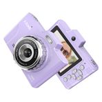 Hanzete Taşınabilir Çocuk Kamerası 1080P Kompakt Kamera 48MP Çift Lensler 8× Optik Zum Desteği 32GB TF Hafıza Kartı 2,8 inç TFT Ekranlı Mini CCD Kamera Erkek Kız Çocuklar Yetişkin Gençler Öğrenciler i