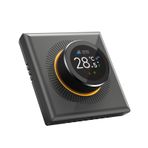 Hanzete TUYA Akıllı Termostat Ev İçin 1.32'' Ekranlı WIFI Sıcaklık Kontrol Cihazı 7 Ortam Işığı ile Su/Elektrikli Zemin/Gazlı Su Kazanı Isıtması