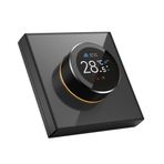 Hanzete TUYA Akıllı Termostat Ev İçin 1.32'' Ekranlı WIFI Sıcaklık Kontrol Cihazı Su/Elektrikli Zemin/Gazlı Su Kazanı Isıtması için 7 Ortam Işığı
