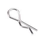 Haofy 50 Pcs Rc Car Shell Body Clip Pins, Rc Accessories Kit, R Type Body Clip Pin For 1/10 1/12 1/16 Scale Remote Control Car Shell