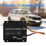 Haofy Araba Kamyon DC 24v - 12v Güç Dönüştürücü Elektrikli İnvertör Voltaj Düşürücü Trafo Su Geçirmez Araç Adaptörü Voltaj Regülatörü 24v - 12v dönüştürücü, Araba (24v - 12v/10A/120w)