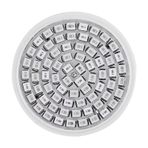 Haofy Bitki Lambası LED E27, LED Grow Ampul Tam Spektrumlu Bitki Ampulü Kapalı Sera Sebzeleri Meyveler Topraksız Fideler, 72 LEDS