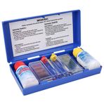 Haofy Havuz su test kiti, ve klor ölçümü için Spa kimyasal test cihazı, saklama ve taşıma için taşınabilir kutu
