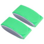 Haofy Kayak Kayışı Kayak, Kayak Kayışı, Kayak Snowboard Çantası Taşıyıcı Naylon Kayış Tutucu Kanca Ve Döngü Snowboard Aksesuarı (Floresan Yeşil)