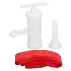 Haofy Plastik Sosis Muhafazaları Ev Yapımı Sosisler Için Sağlam Yenmeyen Tüpler Temel Mutfak Aksesuarı (kırmızı)