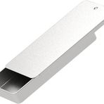 Haohaiblooms Mini Dikdörtgen Teneke Kaplar Kaydırmalı Üst - El Sanatları için Taşınabilir Metal Saklama Kutuları, Kendin Yap Dudak Balsamları, Katı Parfümler - Boş Teneke İtme Kılıfları, 80x34x10mm,