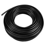 Haolake 1/4 inç damla sulama boru, 100FT damla sulama hortumu buğulanma boru veya boş dağıtım boru DIY bahçe sulama sistemi topraksız
