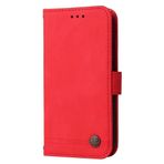 HAOYE HONOR Magic5 Lite 5G için Kılıf (Magic 5 Lite) Kılıf Cüzdan Kapaklı Kapak, Deri Koruyucu Kapak ve Kredi Kartı Cebi, Destek Destek Çubuğu İnce Kılıf, Kırmızı