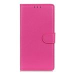 Haoye Xiaomi Mi 12 Lite için Telefon Kılıfı, Cüzdan [Destek Standı/Kart Yuvası] Darbeye Dayanıklı Premium PU/TPU Deri Dolgu Kapağı Mıknatıslı / Tutucu Fonksiyonlu, Pembe