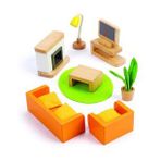 Hape Oyuncak Oturma Odası Eşya Seti Media Room