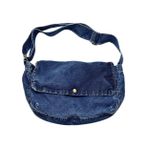 HAPINARY 1 Bilgisayar Omuz Çantası Denim Tote Kot Çapraz Askılı Çanta Sırt Çantası Kot Çanta