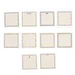 HAPINARY 1 Box Vintage Decor Vintage Scrapbook Miniture Decoration Cardstock Paper Sayfa Işaretleyici Renkli Doku Kağıt El Sanatları Için DIY Origami Retro Dekoratif Kağıtlar DIY Malzeme