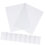 HAPINARY 10 Yaprak Filmi Küçültmek Çocuklar Için Zanaat Diy Malzeme Küçülen Sanat El Sanatları Daralan Kağıt Boş Shrink Film Kağıdı Çocuk Çizimi Çarşaf Çocuk Ürünleri Pp Yarı Saydam