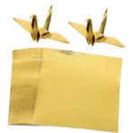 HAPINARY 100 Sayfa Tek Taraflı Sedefli Origami Renkli 8,5 x 11 Folyo Rengi Metalik Ayna Kağıdı Japonca Renkli Kopya Kağıdı Metalik Koleksiyon Defteri Kağıdı 15c Kesiği
