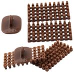 HAPINARY 2 Set Mini Alfabe Harf Damgaları Kil Kurabiye Dekoratif Polimer Kil Harf Damgaları El Sanatları Aracı