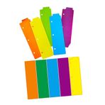 HAPINARY 20 Adet Mini Defter Bölücü ve Ayracı Halka Sekreter Ayırıcılar Ofis ve Planlayıcı Amaçlı Dosya Sekmeleri