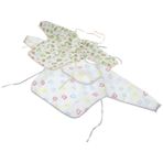 HAPINARY Bebek Kol Önlükleri Yürümeye Başlayan Çocuk Tam Önlük Tutma Tepsileri Erkek Ve Kız Yemekleri Için Yeniden Kullanılabilir Polyester Önlükler