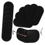 HAPINARY Tembel Göz İçin Göz Bantları 12 Adet Yeniden Kullanılabilir Yumuşak Dokumasız Malzeme Erkek Ve Kız Yetişkinler İçin Gözlük Bandı