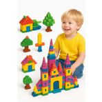 HAPPENS Construct Eğitici Oyuncak Yapı Oyuncağı Montessori Zeka Oyunu Stem Yapı Taşları Seti
