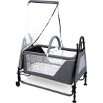 Happy Baby Elit Keten Beşik - Füme