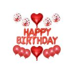 Happy Birthday Balon Set, KIRMIZI 564463455