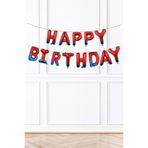 Happy Birthday Balon Seti Örümcek Adam Konsept