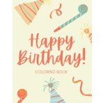 Happy Birthday: Coloring book