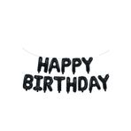 Happy Birthday Folyo Balon Doğum Günü Süslemesi, 454111112233320